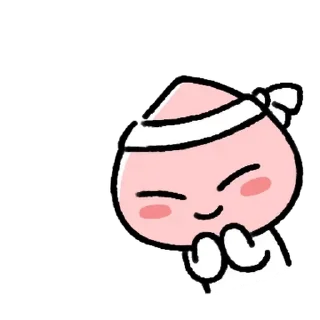 Video sticker 💬 당도 200% 피치파이브! By @KakaoEmoticon