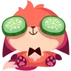 Sticker 🤩 foxi ➜ @emoji1