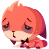 Sticker 🫤 foxi ➜ @emoji1