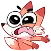 Sticker 😡 foxi ➜ @emoji1