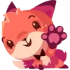 Sticker 👋 foxi ➜ @emoji1