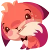 Video sticker 😊 foxi ➜ @emoji1