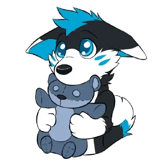 Video sticker 🐻 Sticker Team Alias🫂💙