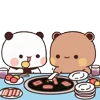 Video sticker 🍽 Dudu & Bubu ➜ @O...