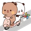 Video sticker 🛵 Dudu & Bubu ➜ @O...