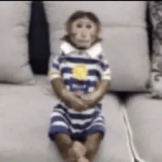 Телеграм стикер 😶 Oni-chan 🥺👉👈