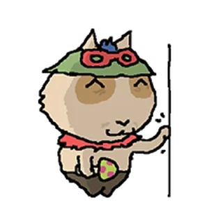 Telegram stiker ⭐ ‘티모의 그림일기’ 리그 오브 레전드 @moe_sticker_bot
