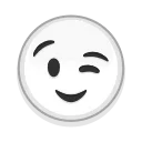 Telegram stiker 😉 White emoji </@ZEHNLIBOT>