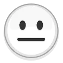 Telegram stiker 😐 White emoji </@ZEHNLIBOT>