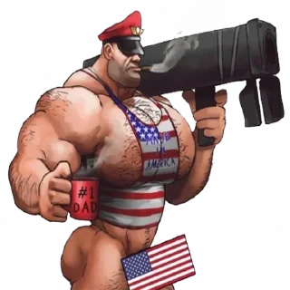 Telegram sticker 💪 mge brother