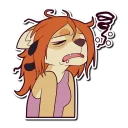 Telegram stiker 😩 Kohiyote