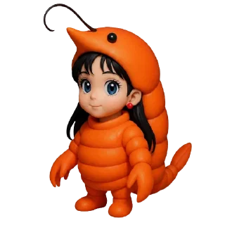 Telegram sticker 🦐 잉잉티콘