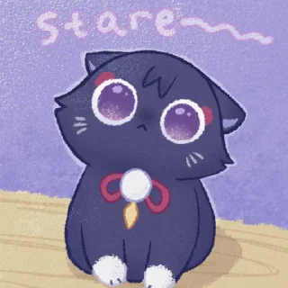 Telegram sticker 🥺 Скарамучача на все случаи жизни