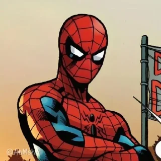 Video sticker 🕷 - ᗷY @ahMshY 𓉮 . Peter parker comics