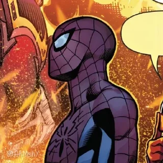 Sticker 🕷 - ᗷY @ahMshY 𓉮 . Peter parker comics