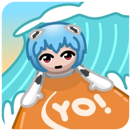 Sticker 🏄‍♂️ Ayanami Rei Plush (@yovssmash)