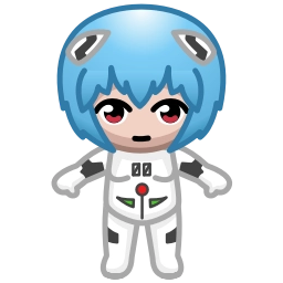Telegram sticker 🤯 Ayanami Rei Plush (@yovssmash)