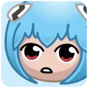 Video sticker 😁 Ayanami Rei Plush (@yovssmash)
