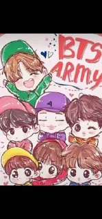 Telegram stiker ❤️ Bts💜