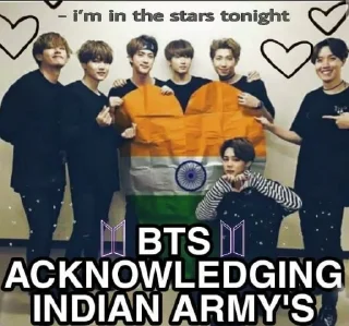 Video sticker 🇮🇳 Bts💜