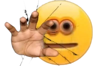 Telegram sticker 😳 cursedemoji