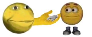 Telegram sticker 🥰 cursedemoji