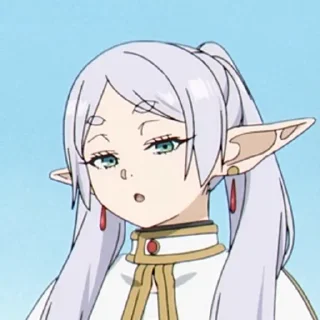 Telegram sticker 😒 Sousou no Frieren @stickersMH