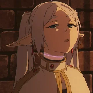 Telegram sticker 😒 Sousou no Frieren @stickersMH