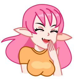 Telegram sticker 🤭 Mya