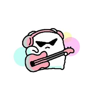 Sticker ⭐ 망그러진 작은 햄터 2 @moe_sticker_bot