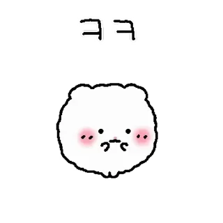 Telegram sticker ⭐ 망그러진 작은 햄터 2 @moe_sticker_bot