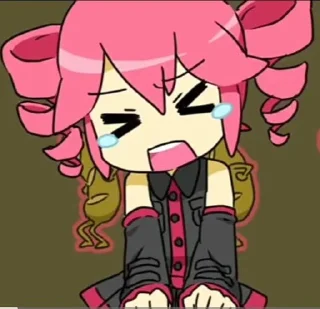 Telegram stiker 😭 【Teto Justice】 by @CbIPOK_39 :: @fStikBot