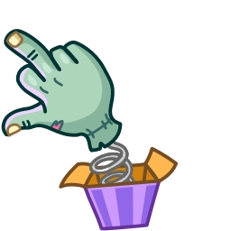 Sticker 🖕 Zombie Hand @TgEmojis