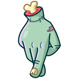 Sticker ☺️ Zombie Hand @TgEmojis