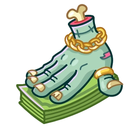 Sticker 💵 Zombie Hand @TgEmojis