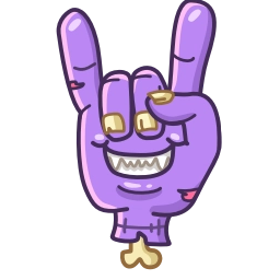 Sticker 🤟 Zombie Hand @TgEmojis