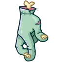 Video sticker 🚶‍♂ Zombie Hand @TgEmojis