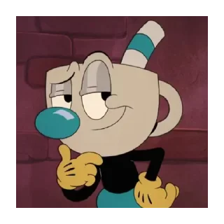 Video sticker 😏 Mugman - The Cuphead Show