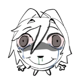 Telegram sticker 🥺 шизоferyaния