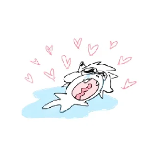 Telegram sticker 💙 шизоferyaния