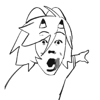 Telegram sticker 🫵 шизоferyaния