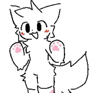 Telegram sticker 😅 Бойкиссер @FurriStik <--больше фурри стикеров тут