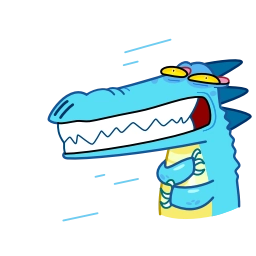 Telegram sticker 🥶 Croco