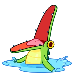 Telegram sticker 🕺 Croco