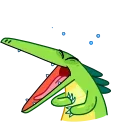 Sticker 😂 Croco