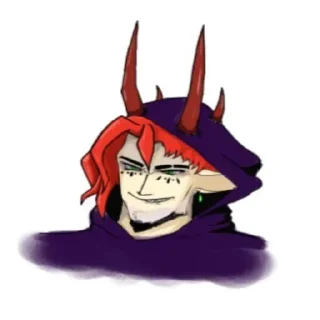 Sticker 😏 Нез и его шиза @stickrubot