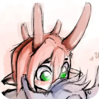 Video sticker 😍 Нез и его шиза @stickrubot