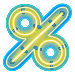 Sticker 🔣 Glowing Font ➜ @CenterOfPacks