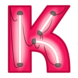 Sticker 🔠 Glowing Font ➜ @CenterOfPacks