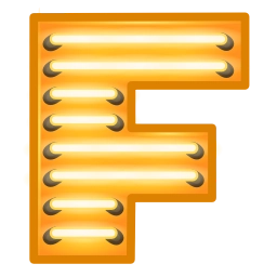 Sticker 🔠 Glowing Font ➜ @CenterOfPacks
